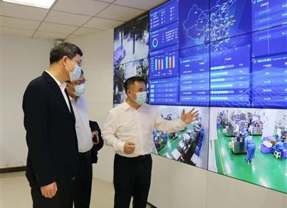 区委书记王志杰调研首键药包，助力企业高质量发展