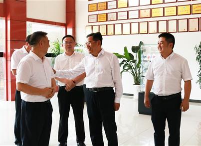 涪陵区委书记黎勇调研重庆首键药包，力推“四链”深度融合